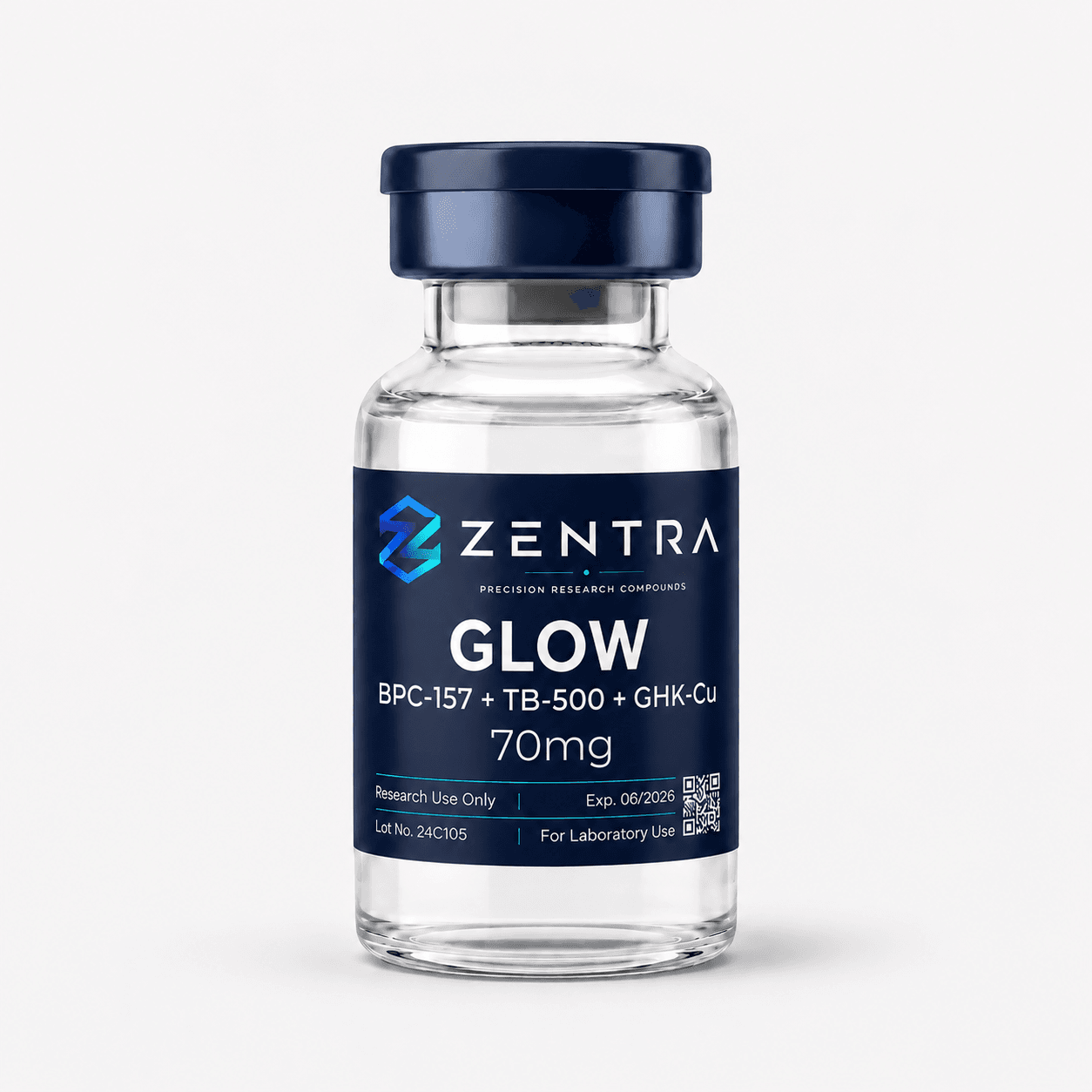 GLOW Blend | BPC-157 • TB-500 • GHK-Cu