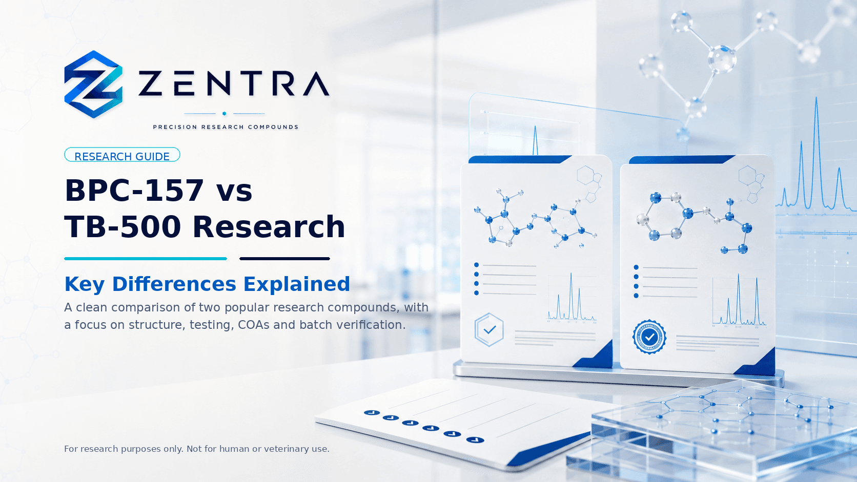 BPC-157 vs TB-500 Research Key Differences Explained