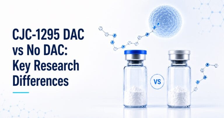 CJC-1295 DAC vs no DAC research comparison