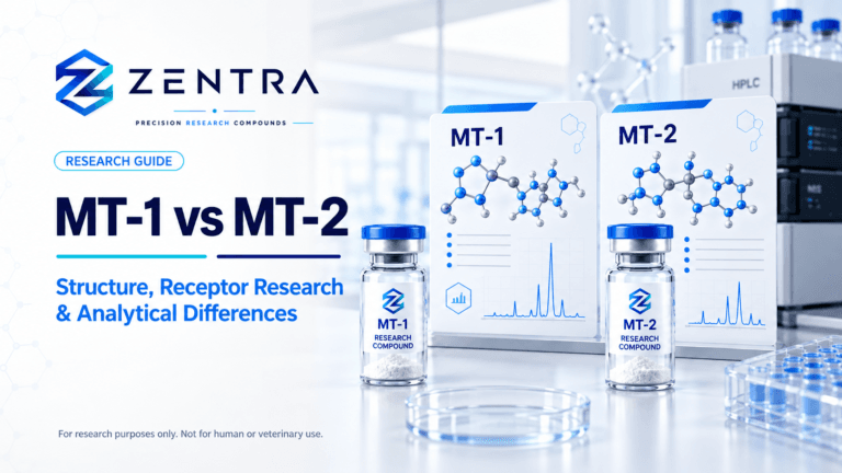 MT-1 vs MT-2: Structure, Receptor Research and Analytical Differences
