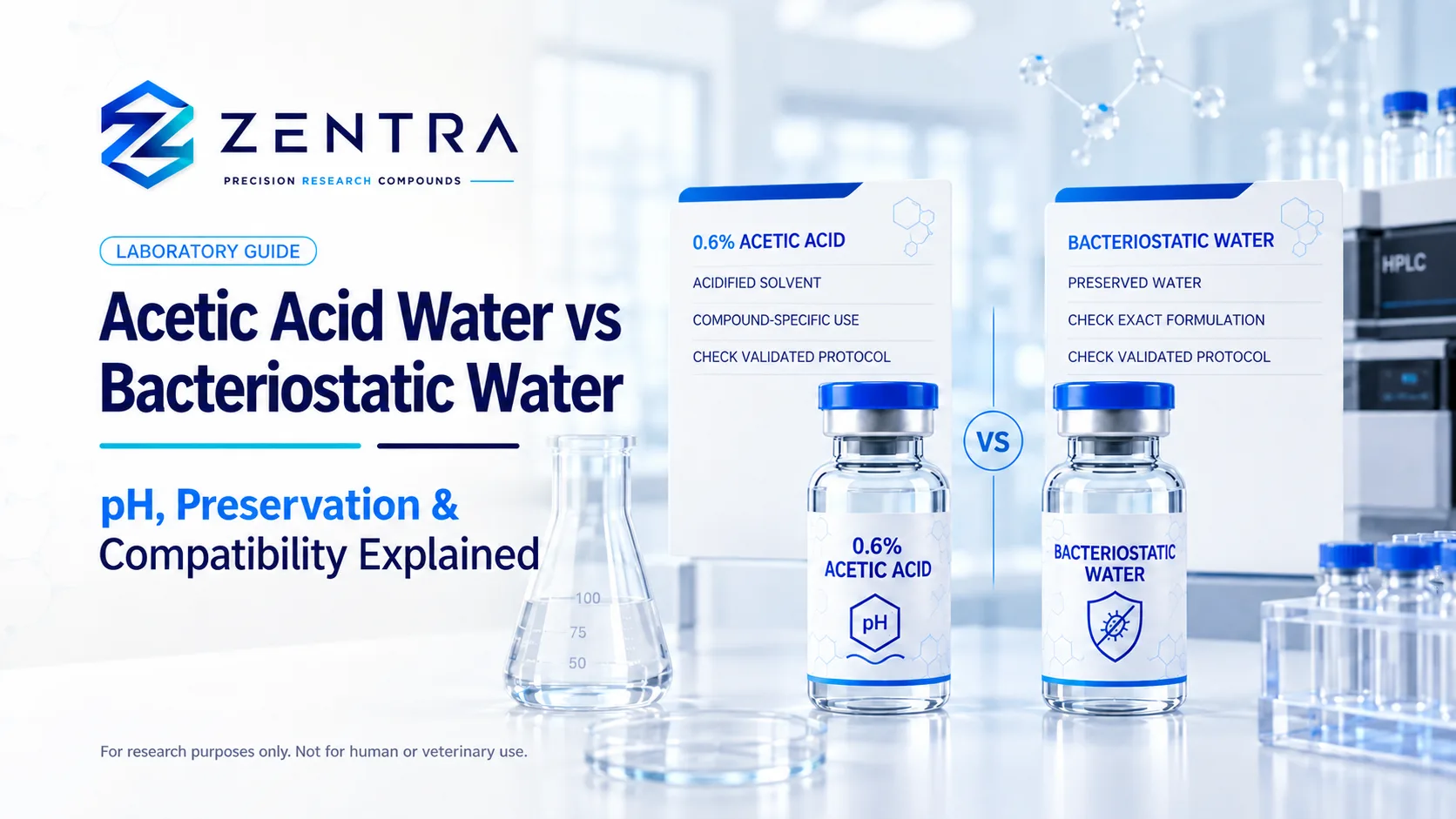 bac water chemist Acetic Acid vs Bacteriostatic Water Tribedoce | La Tapatia
