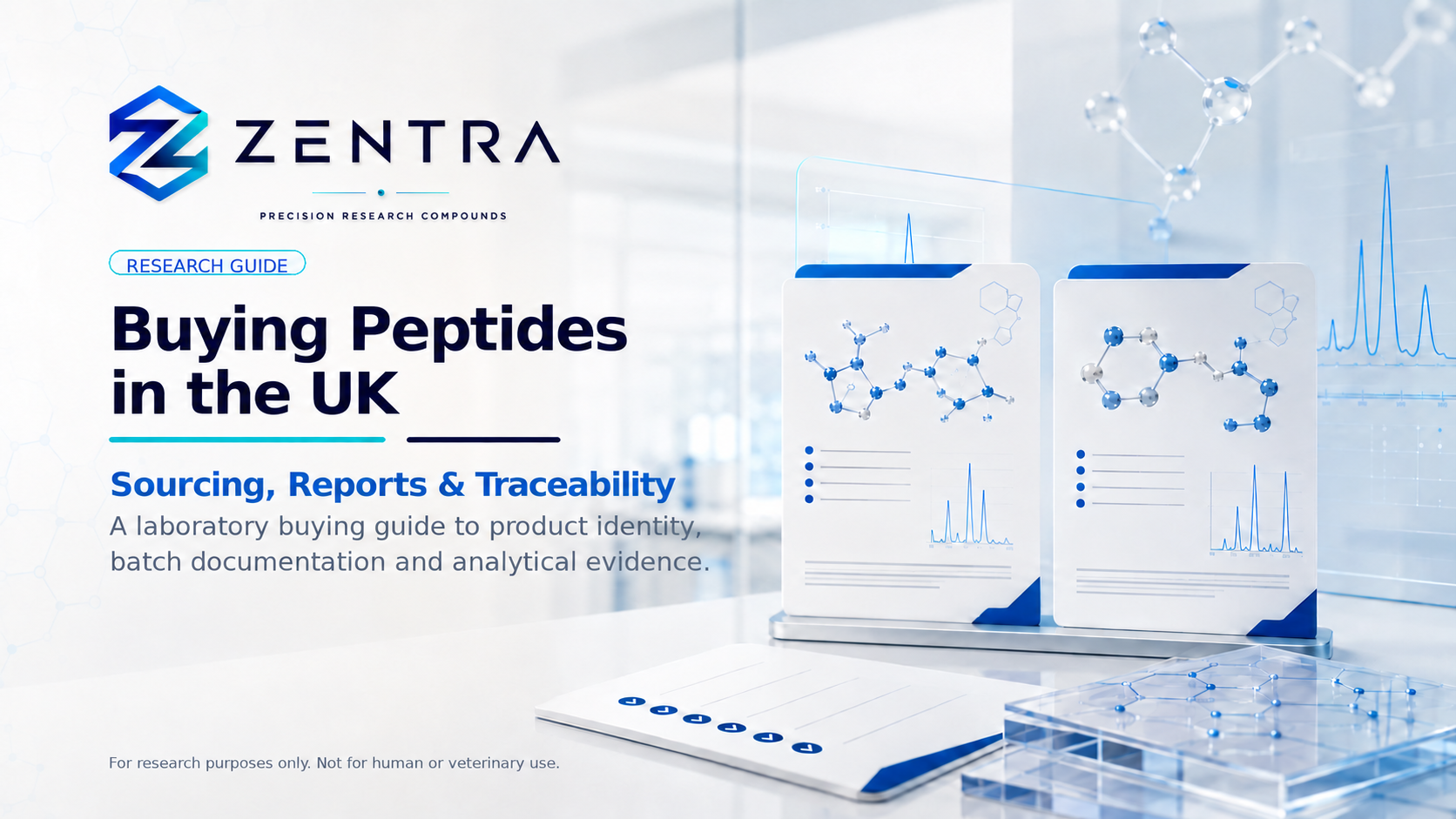 Buying peptides in the UK: sourcing, reports and traceability