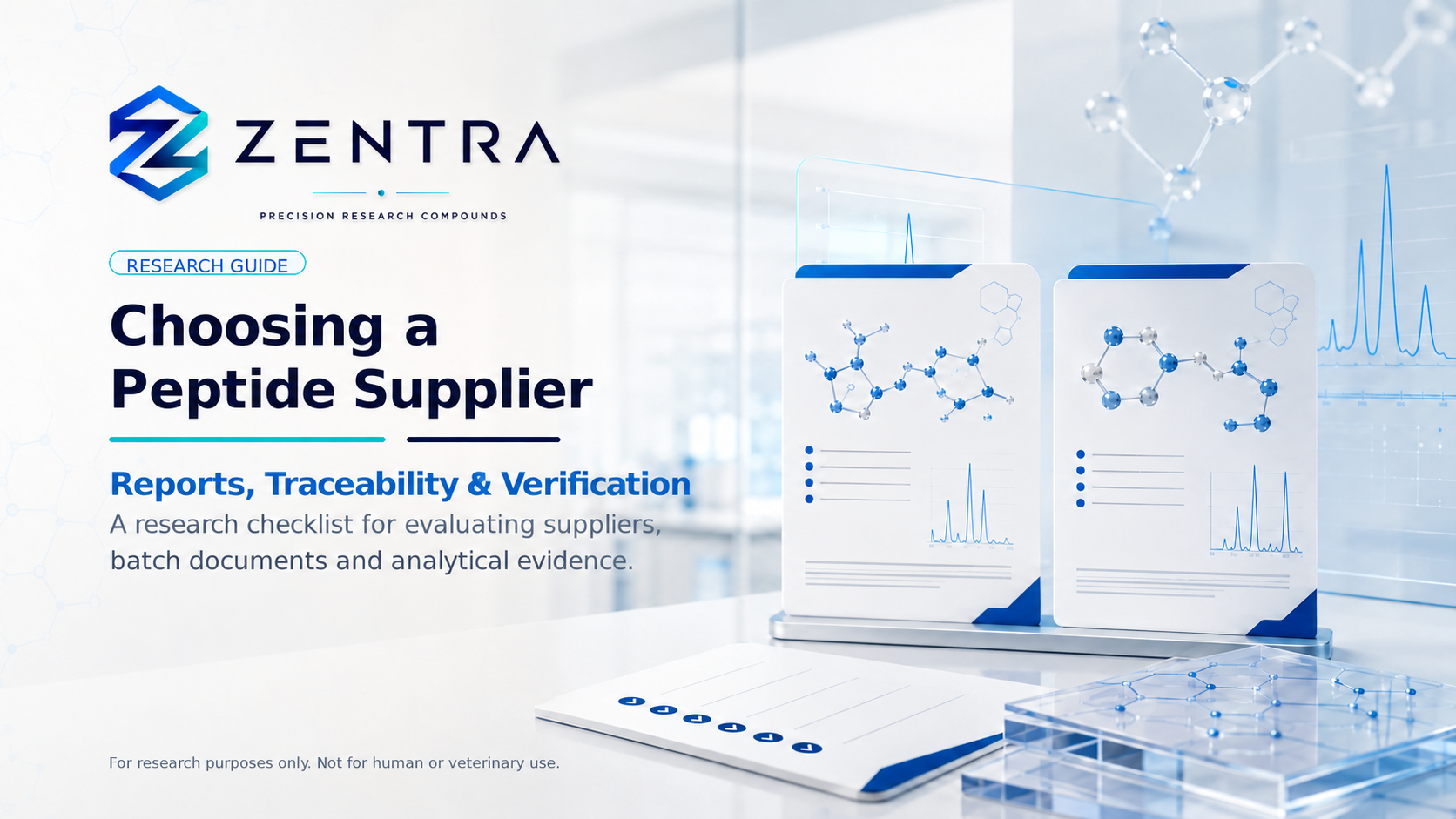 ZENTRA supplier verification research guide
