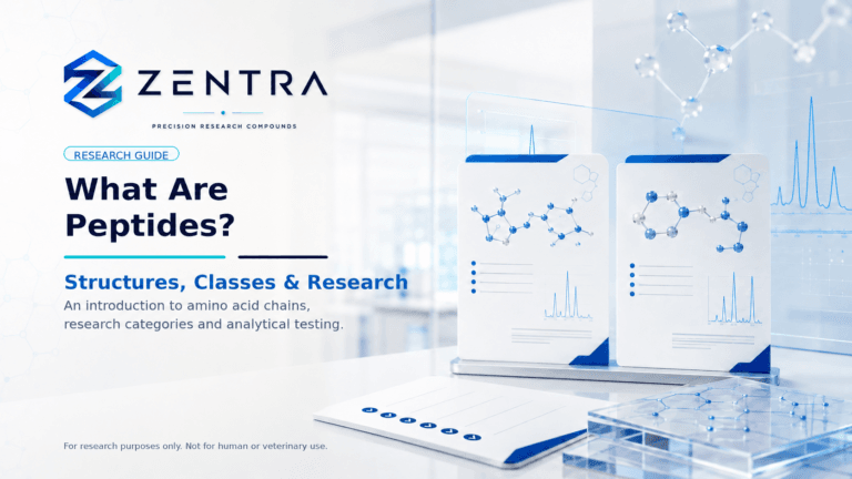 What Are Peptides? Structures, Classes, and Research